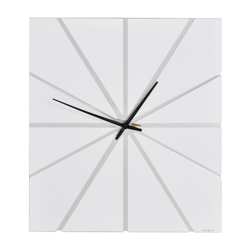 Gale White Wall Clock  alternate image, 3 of 4 images.