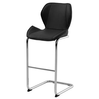 Latika Black Bar Stool