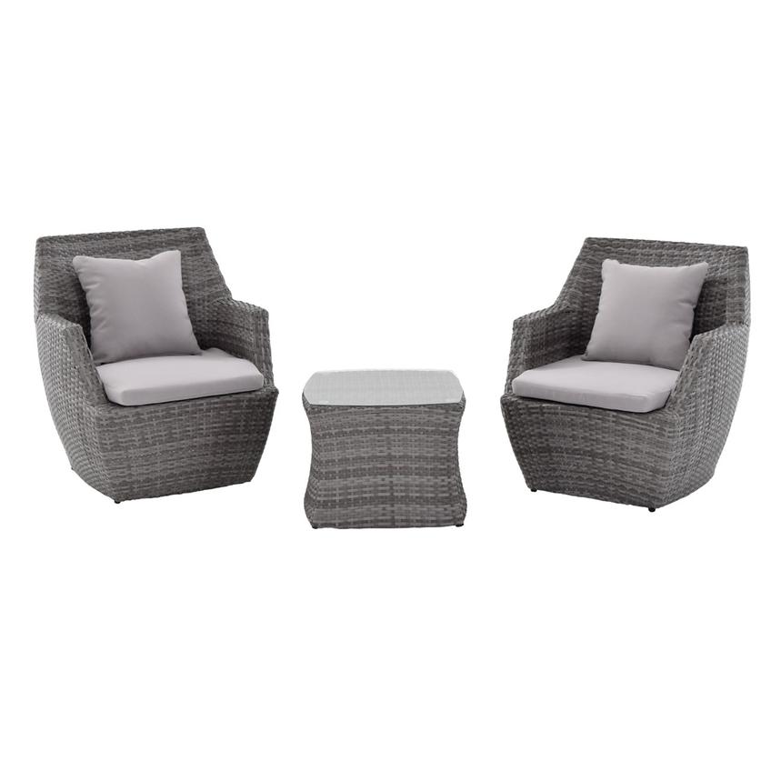 Neilina Gray 3 Piece Patio Set