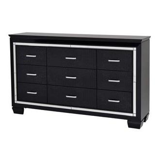 Beds Bedrooms Dressers El Dorado Furniture Isabel Black Dresser