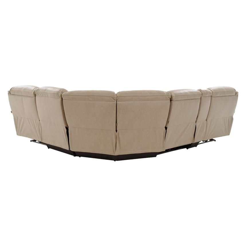 Dan Cream Power Reclining Sectional with 6PCS/3PWR alternate image, 4 of 11 images.