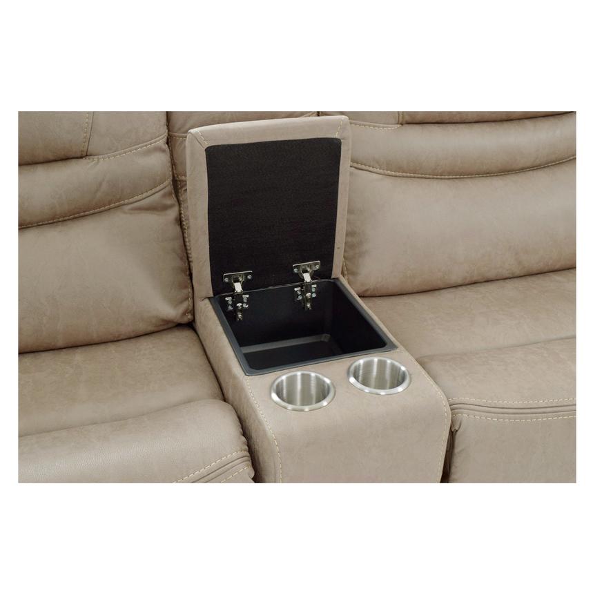 Dan Cream Power Reclining Sectional with 6PCS/3PWR alternate image, 9 of 11 images.
