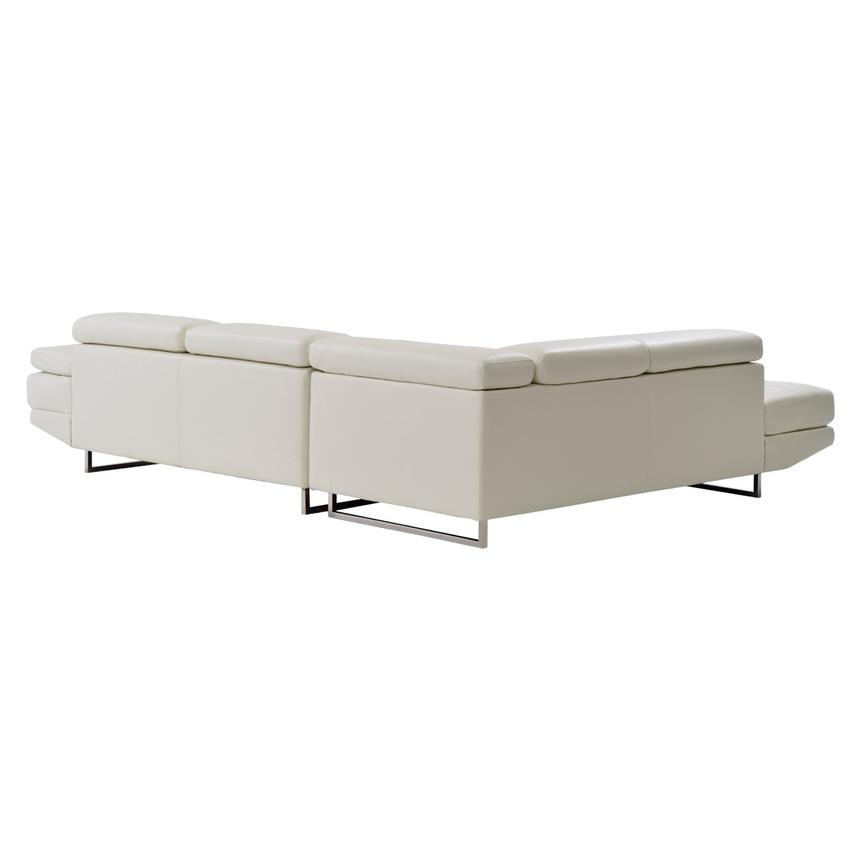 Tahoe White Corner Sofa w/Left Chaise  alternate image, 3 of 9 images.