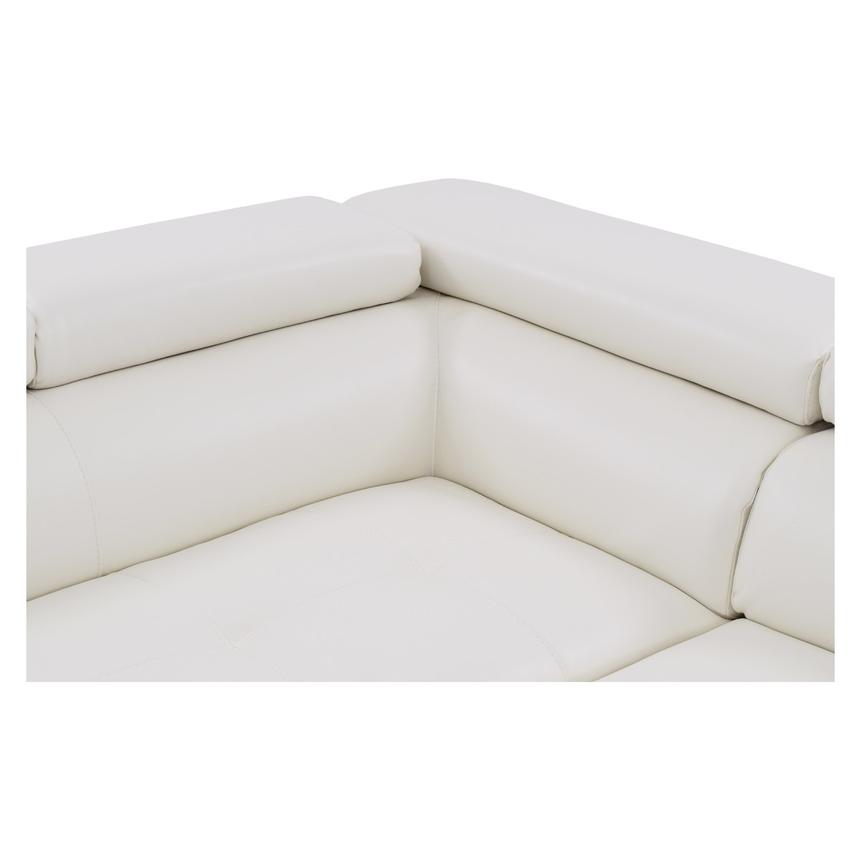 Tahoe White Corner Sofa w/Left Chaise  alternate image, 4 of 9 images.