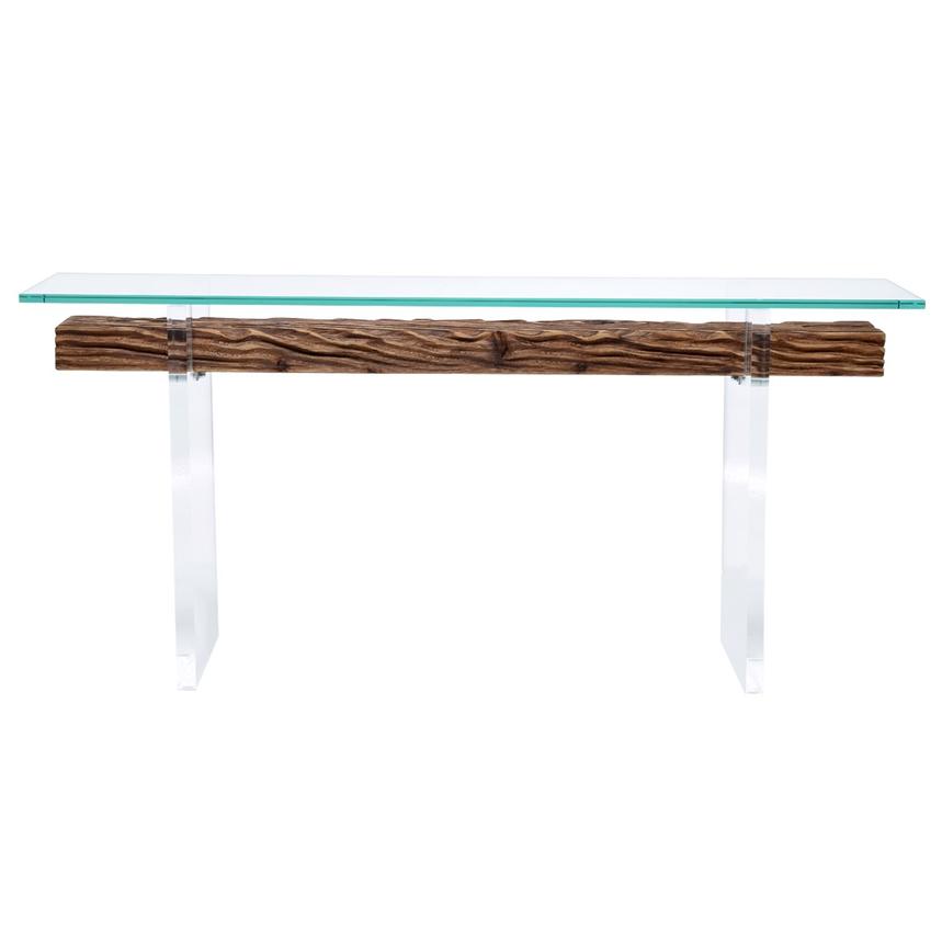 Miami Beach Natural Console Table  alternate image, 5 of 8 images.