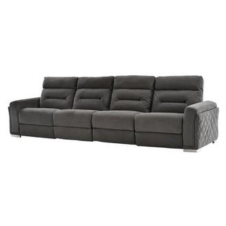 Kim Gray Oversized Sofa