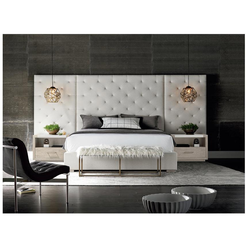 Modern Universe King Platform Bed W Side Panels Nightstands El Modern Universe King Platform Bed W Side Panels Nightstands Alternate Image 2 Of