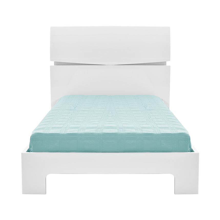 Brighton White Twin Platform Bed alternate image, 2 of 5 images.
