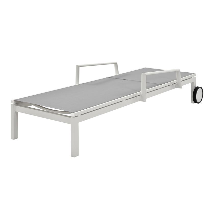 Mykonos Gray Chaise Lounge  alternate image, 3 of 8 images.