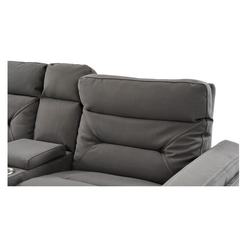 Kim Gray Home Theater Seating with 5PCS/2PWR  alternate image, 10 of 14 images.