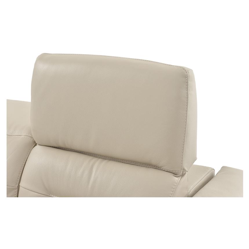 Anabel Cream Leather Power Reclining Sofa  alternate image, 9 of 13 images.