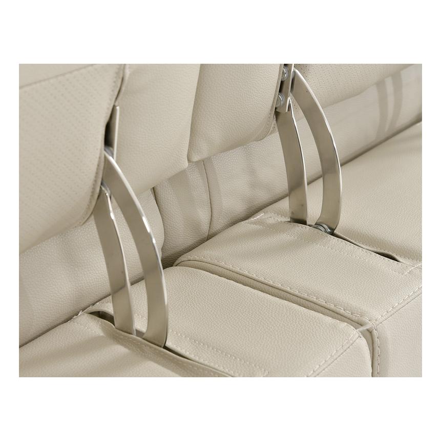 Anabel Cream Home Theater Leather Seating with 5PCS/2PWR  alternate image, 9 of 13 images.