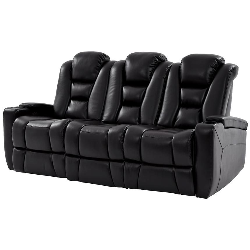 Transformer Ii Black Power Reclining Sofa El Dorado Furniture