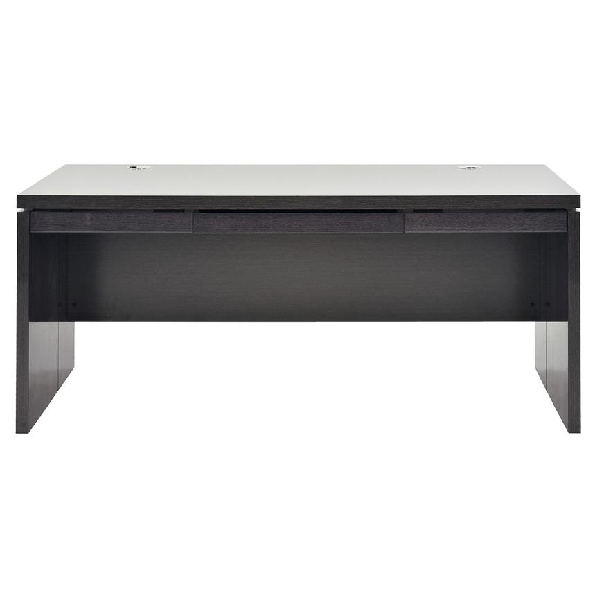 Valery w/Keyboard Tray Executive Desk  alternate image, 3 of 6 images.