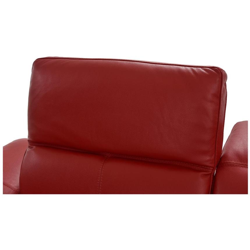 Toronto Red Leather Power Reclining Sofa w/Right Chaise  alternate image, 8 of 13 images.
