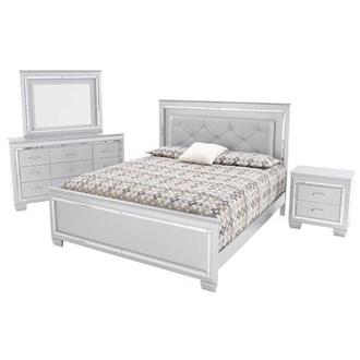 Isabel Gray 4-Piece Full Bedroom Set
