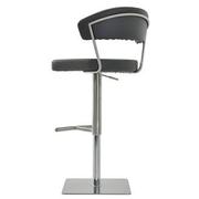 Bold Gray Adjustable Stool  alternate image, 3 of 8 images.