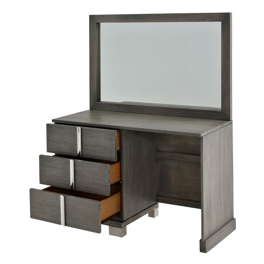 Venezia Gray Vanity Made In Brazil El Dorado Furniture