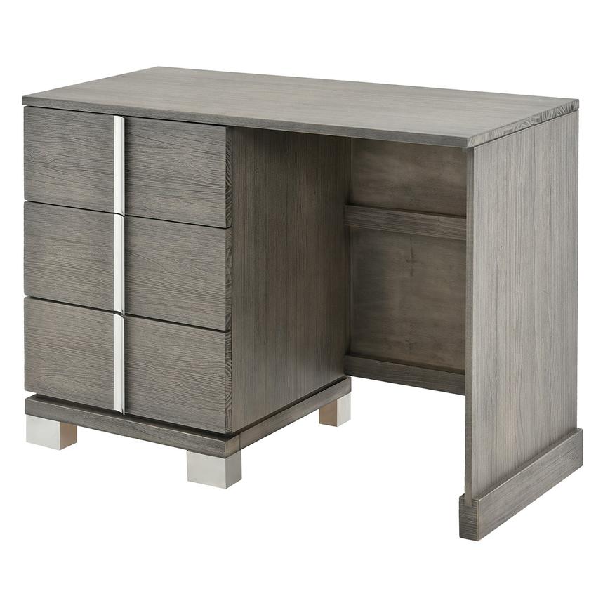 vanity desk grey