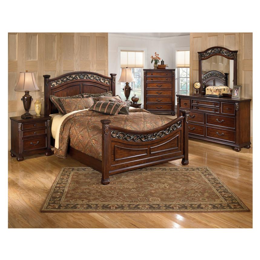 Leahlyn 4 Piece King Bedroom Set