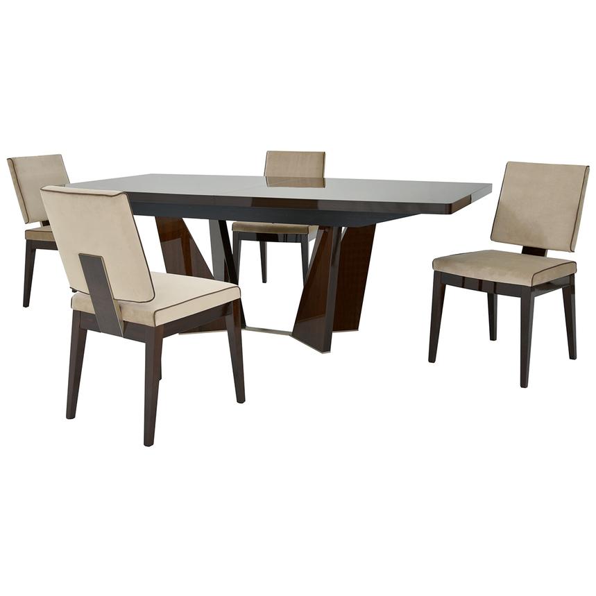 Bellagio 5 Piece Formal Dining Set Made In Italy El Dorado Furniture