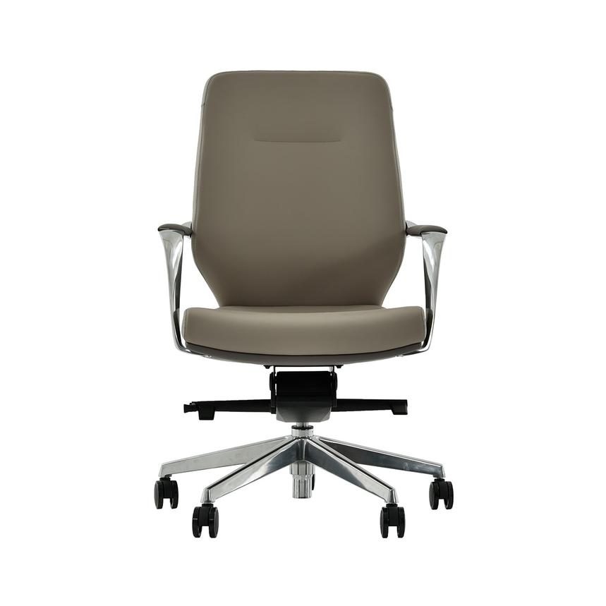 Yoshi Gray Low Back Desk Chair alternate image, 2 of 8 images.
