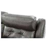 Stallion Gray Home Theater Leather Seating with 5PCS/2PWR  alternate image, 8 of 10 images.