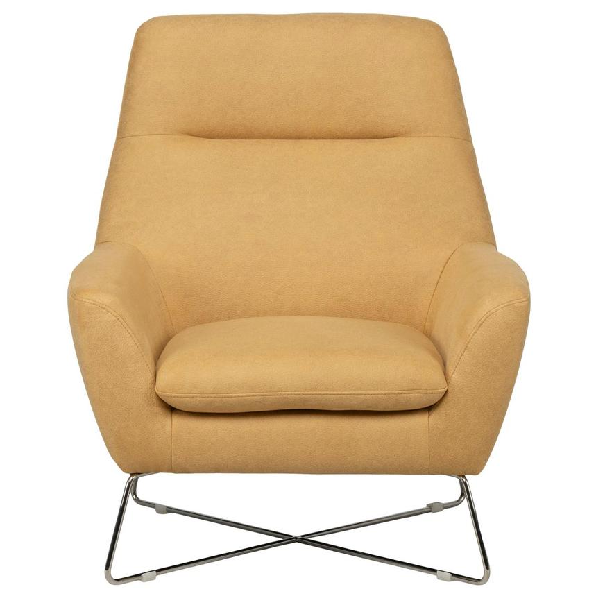 Grigio Yellow Accent Chair  alternate image, 3 of 10 images.