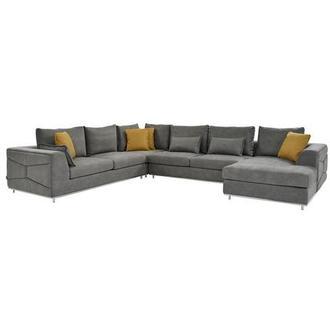 Grigio Gray 4PC Sectional Sofa w/Right Chaise