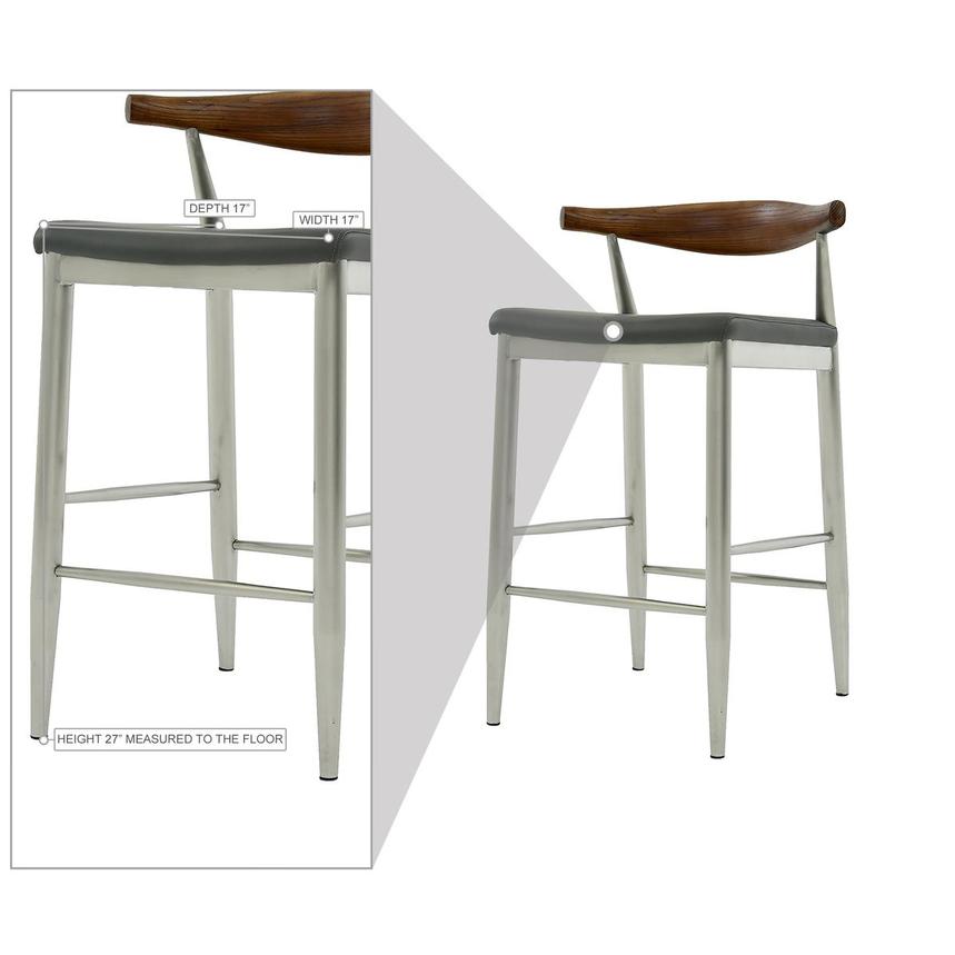 Timber Gray Counter Stool El Dorado Furniture