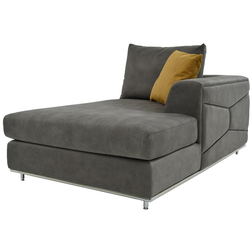 Grigio Gray Right Chaise  alternate image, 3 of 7 images.