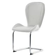 Latika White Side Chair  alternate image, 2 of 6 images.