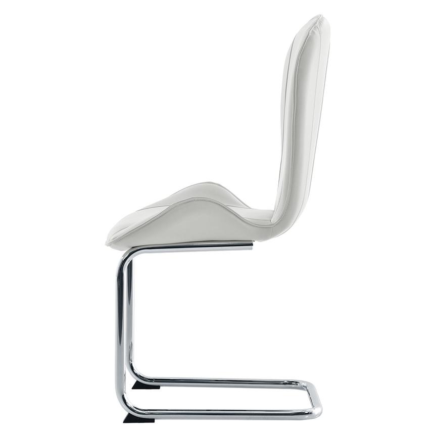Latika White Side Chair  alternate image, 3 of 6 images.