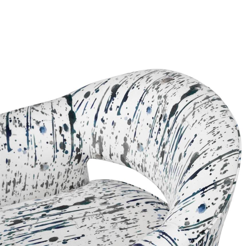 Chelsea Blue Accent Chair  alternate image, 6 of 8 images.