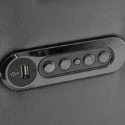 Charlie Gray Leather Power Reclining Sofa  alternate image, 8 of 11 images.