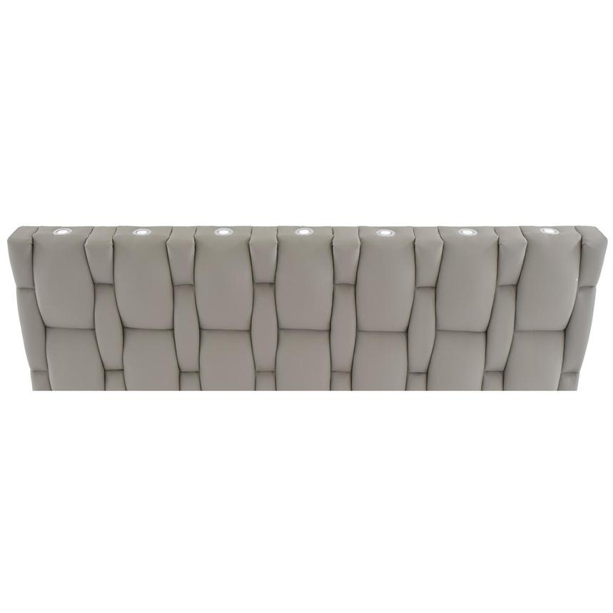 Livia Gray Queen Platform Bed  alternate image, 6 of 7 images.