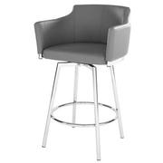 Dusty Gray Swivel Counter Stool  main image, 1 of 6 images.