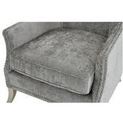 Page Gray Accent Chair  alternate image, 6 of 7 images.