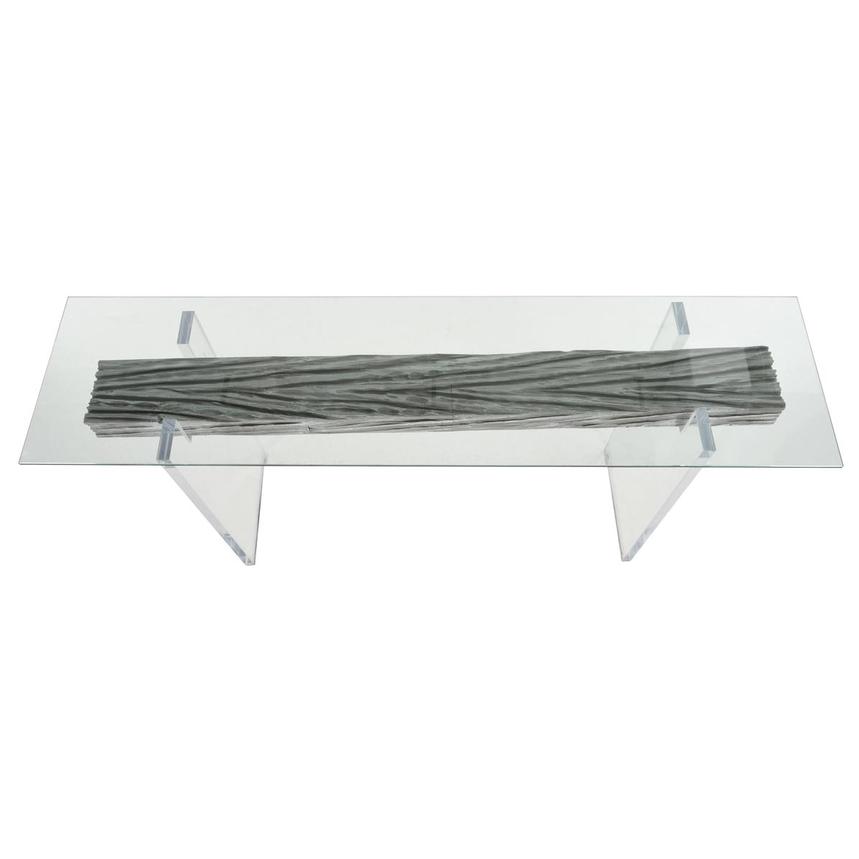 Miami Beach Gray Console Table  alternate image, 4 of 4 images.