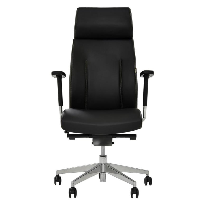Regulo Black High Back Desk Chair  main image, 1 of 8 images.