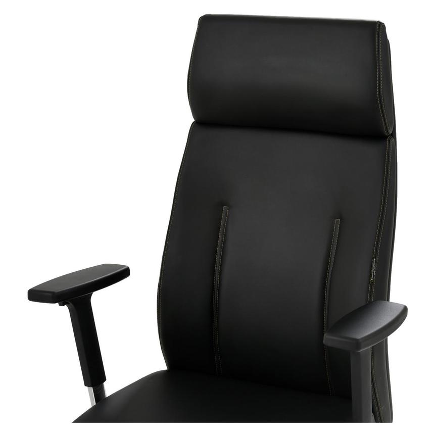 Regulo Black High Back Desk Chair  alternate image, 6 of 8 images.