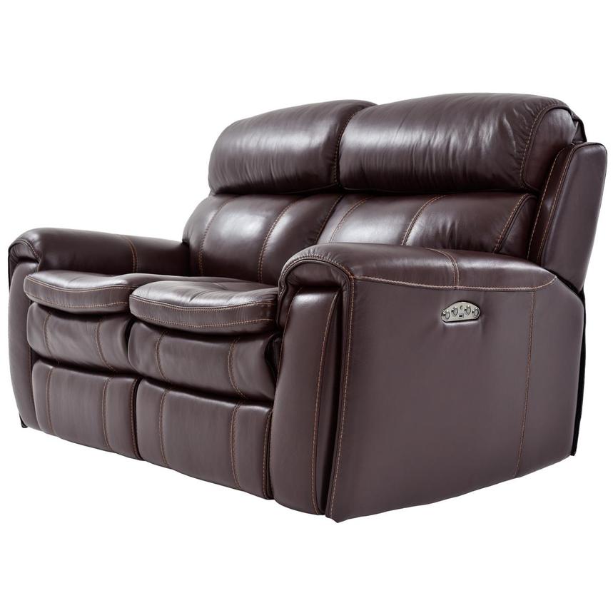 burgundy reclining loveseat