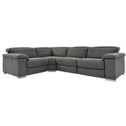 Karly Dark Gray Power Reclining Sectional with 4PCS/2PWR  main image, 1 of 9 images.