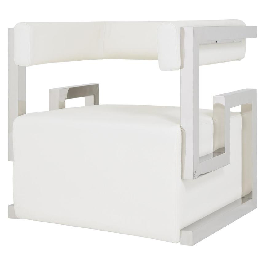 Versana White Accent Chair  main image, 1 of 5 images.
