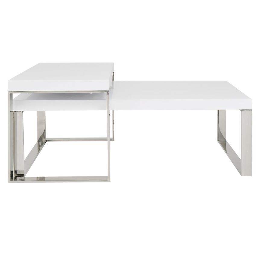 Palomari White Coffee Table Set Of 2 El Dorado Furniture