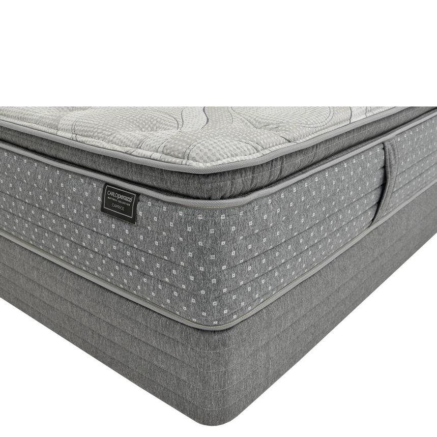 Caprice Queen Mattress w/Regular Foundation by Carlo Perazzi  main image, 1 of 4 images.