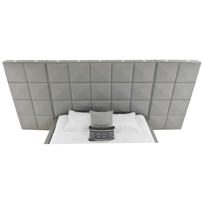 Lux Suite Gray King Platform Bed  alternate image, 4 of 6 images.