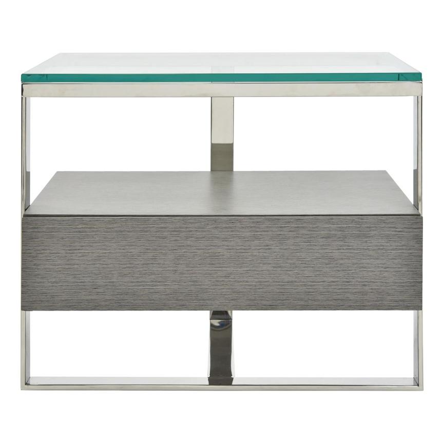 Calypso Matte Gray Side Table  main image, 1 of 7 images.