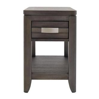 Contour Gray Side Table