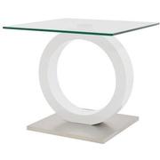 Stop 36 White Side Table  alternate image, 2 of 5 images.